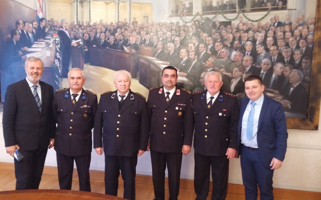 Prijem kod predstavnika VZO Križ u Hrvatskom saboru