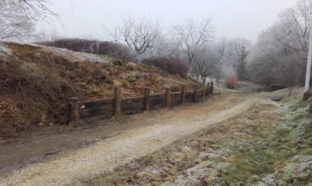 Sanacija usjeka u odvojku  Maksimirske ulice u Križu