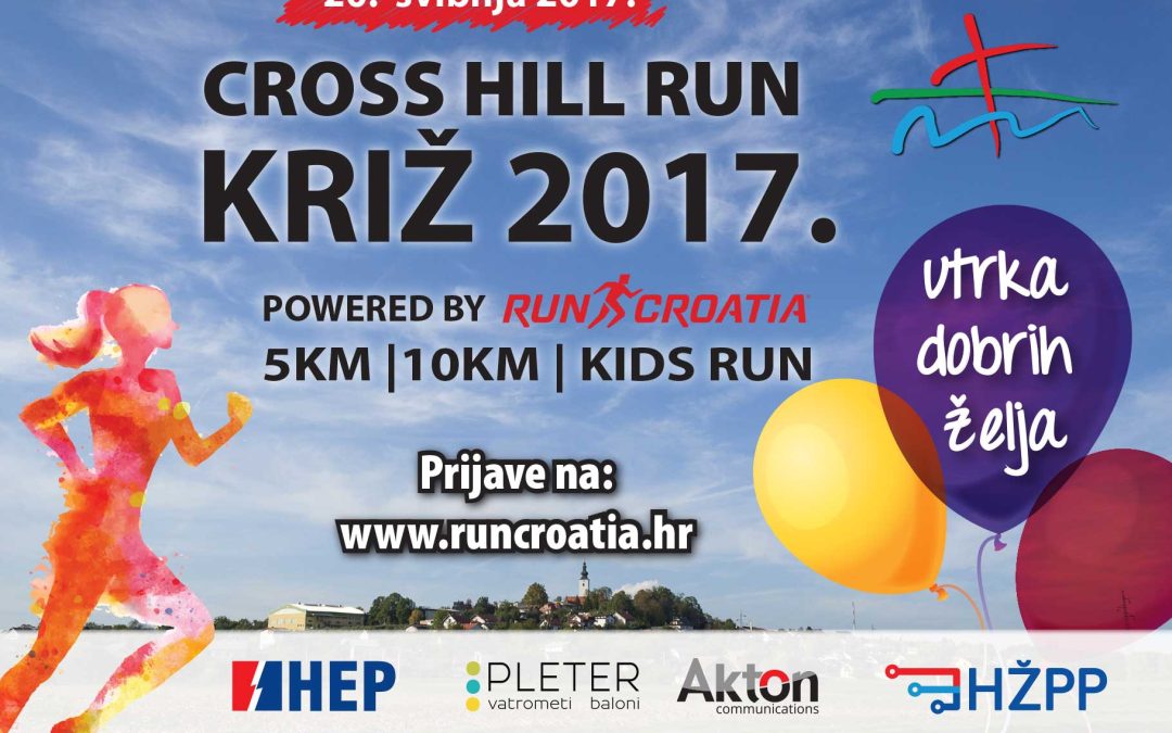Dođi vlakom na Cross Hill Run Križ 2017. utrku dobrih želja!