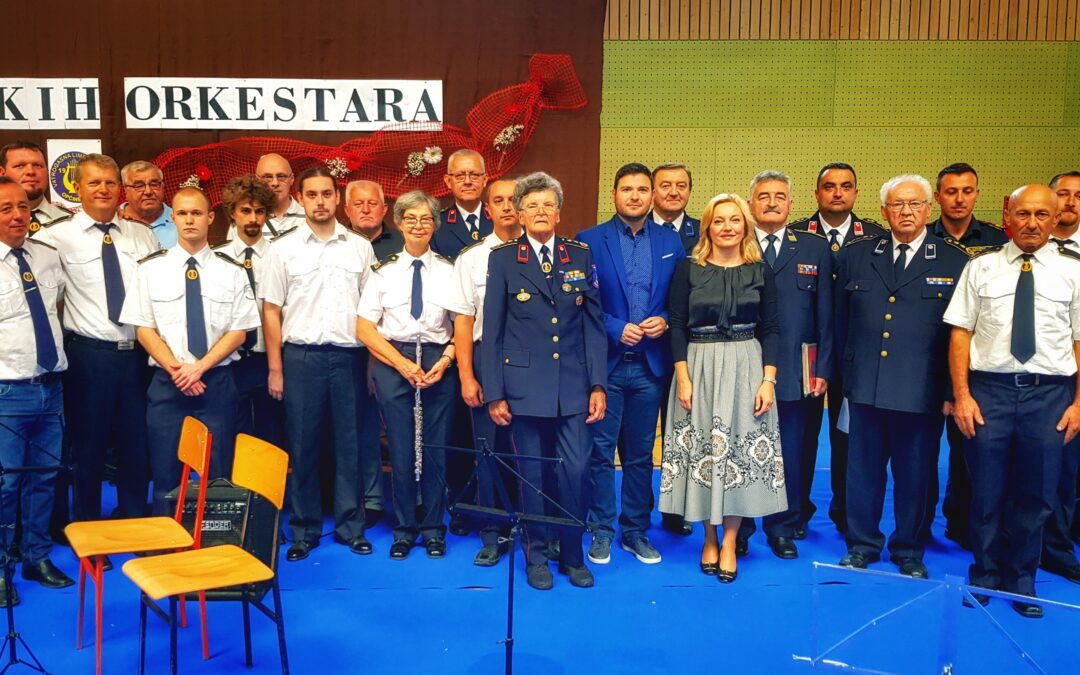 34. susret vatrogasnih puhačkih orkestara u Križu
