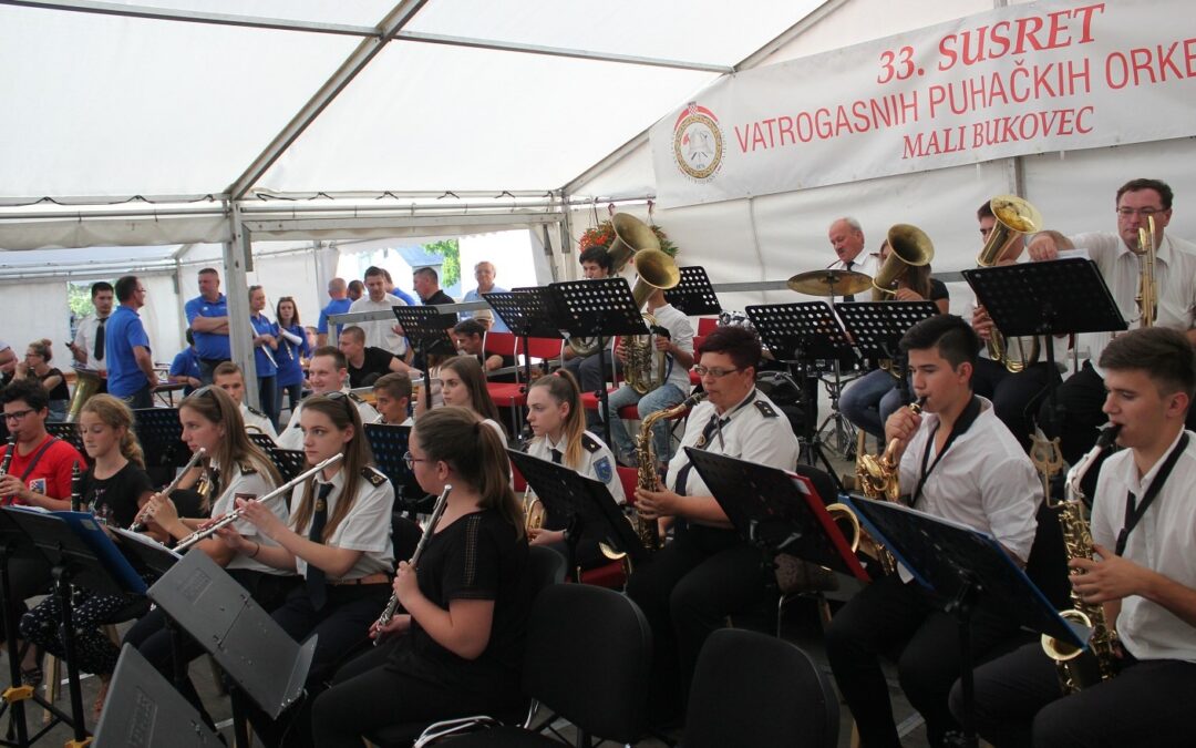 34. susret vatrogasnih puhačkih orkestara u Križu