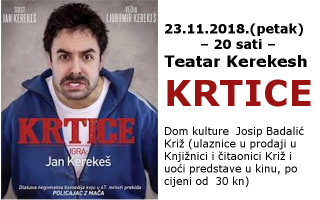 Krtice Teatra Kerekeš u Križu