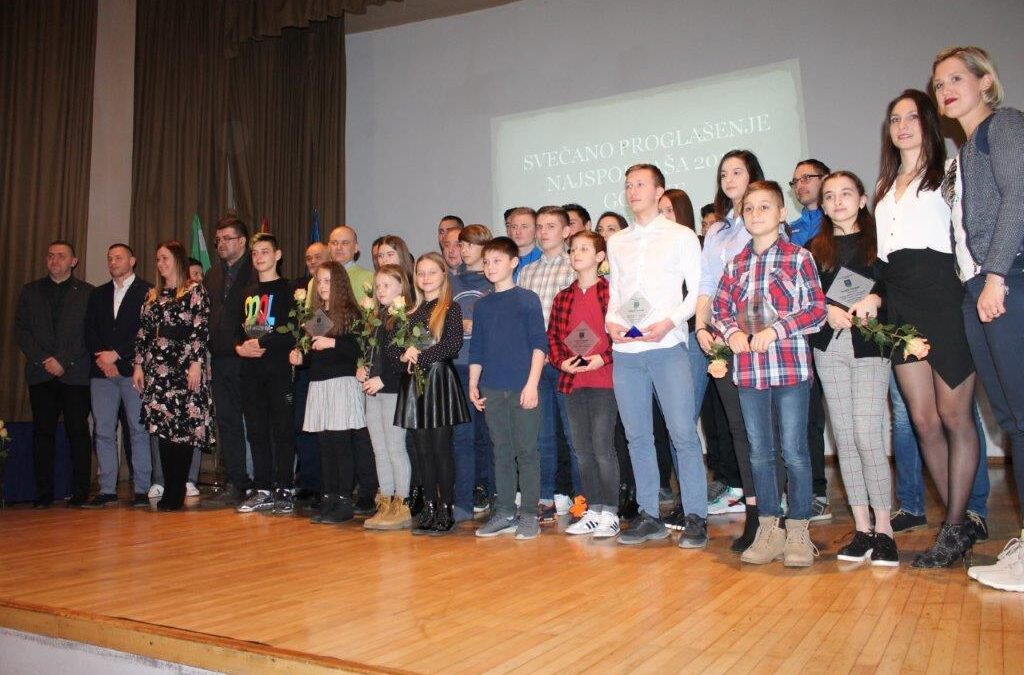SVEČANO PROGLAŠENJE NAJSPORTAŠA OPĆINE KRIŽ 2018. GODINE