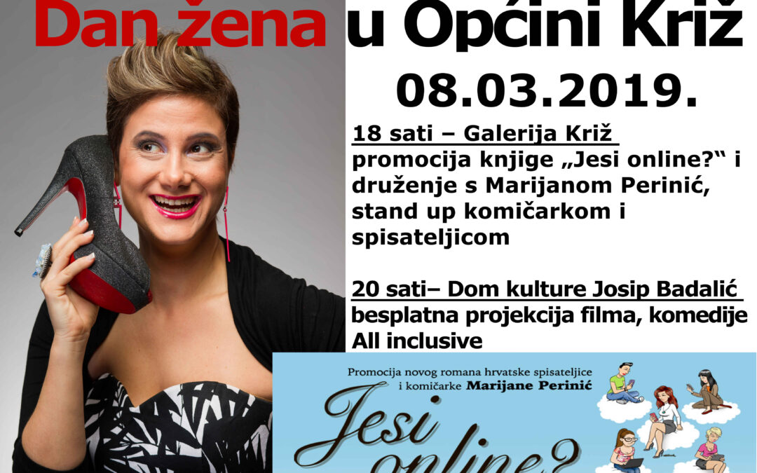 Dan žena u Općini Križ uz komičarku i spisateljicu Marijanu Perinić
