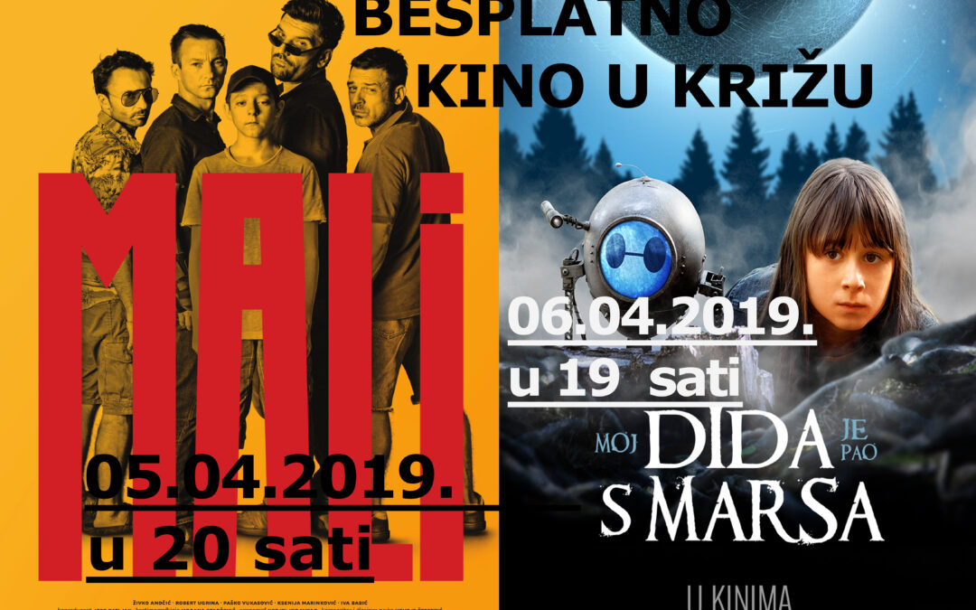 Besplatno kino – projekcije hrvatskih filmova