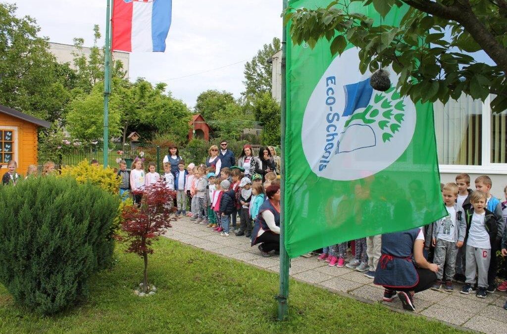 Dječji vrtić Križ po peti put podigao zelenu zastavu