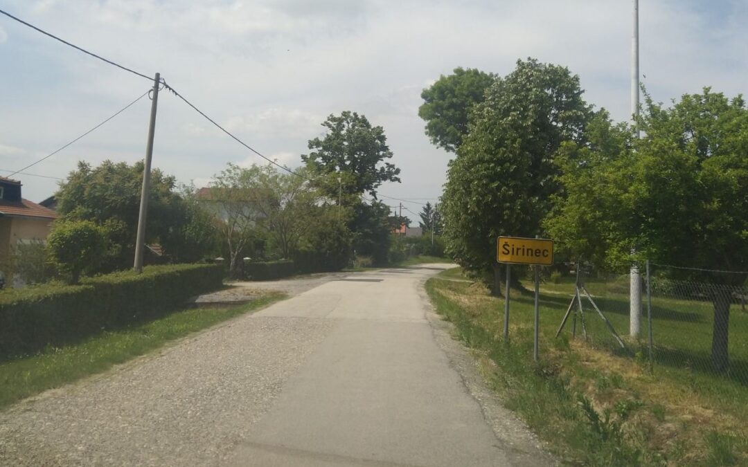 OBAVIJEST GRAĐANIMA o radovima asfaltiranja kolnika u naselju Širinec