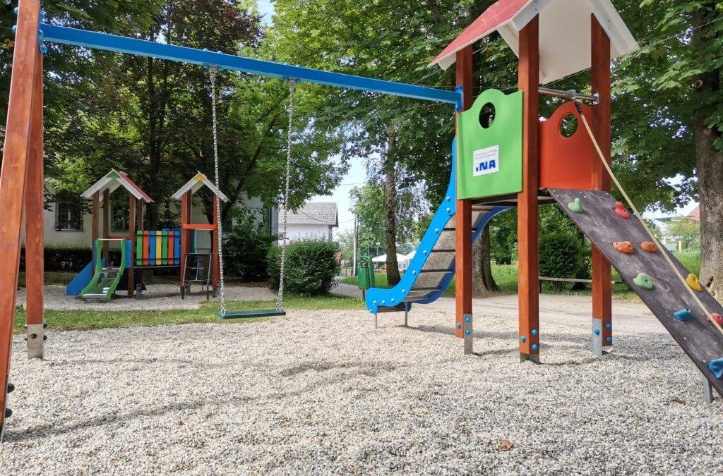 Općina Križ i INA zajedno izgradile još jedno dječje igralište u Općini Križ