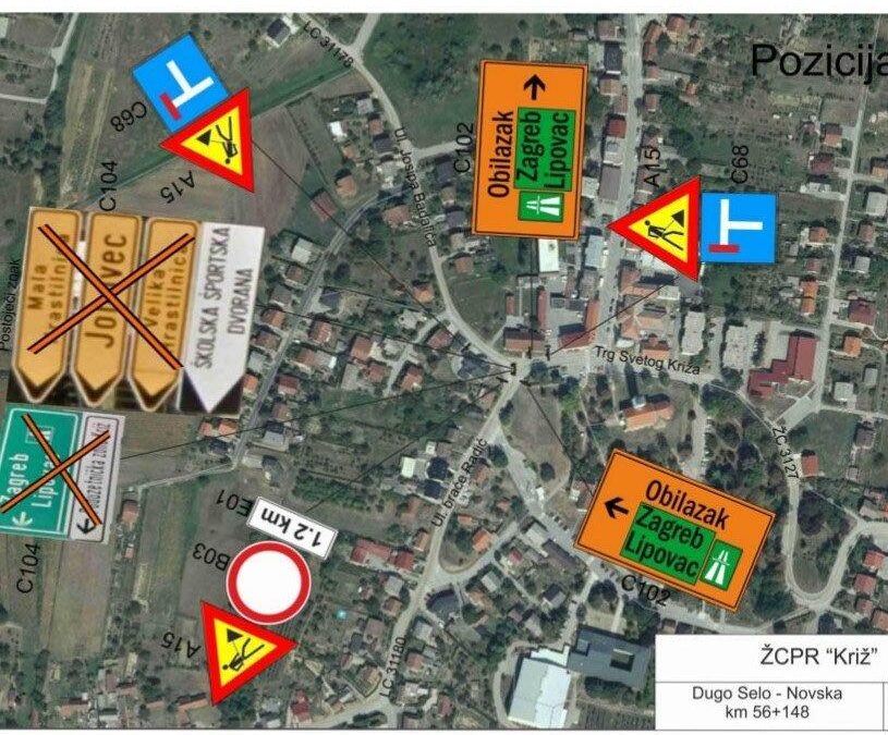 Radovi na sanaciji željezničko cestovnog prijelaza „Križ“