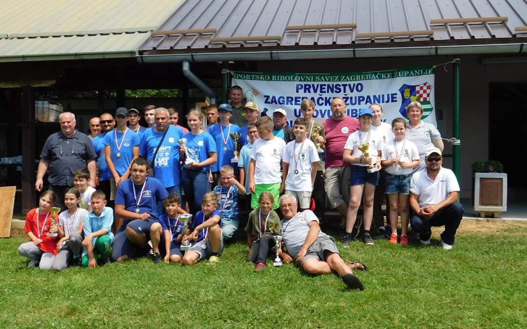 U Vezišću održano prvenstvo Zagrebačke županije u lovu ribe udicom na plovak