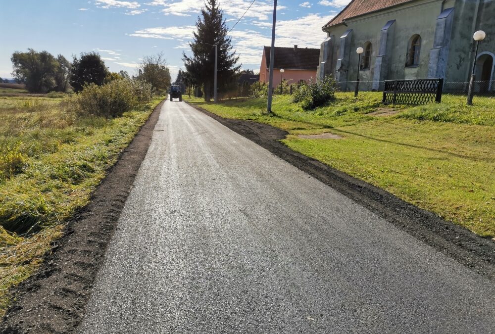 Završeni radovi asfaltiranja dijela Selske ulice u Novoselcu