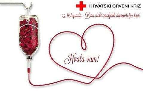 Čestitka Općinskog načelnika Općine Križ povodom Dana dobrovoljnih darivatelja krvi