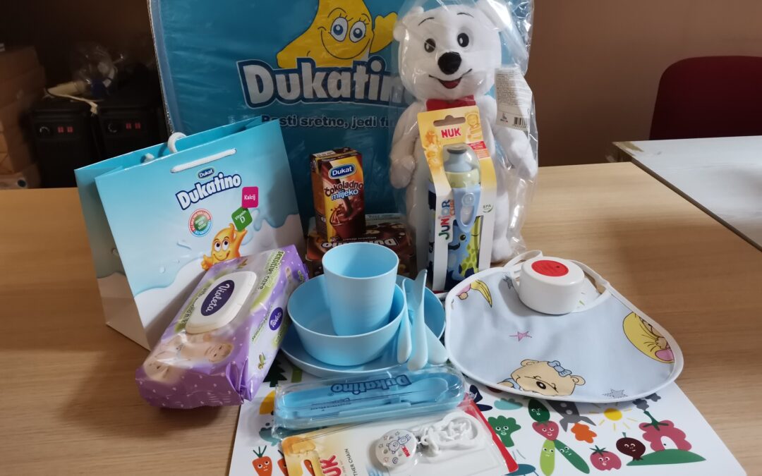 SVETI NIKOLA I OVE GODINE DARUJE BEBE OPĆINE KRIŽ