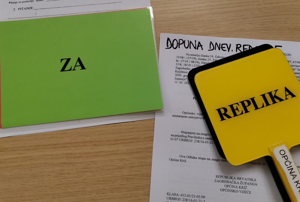 ODRŽANA 37. SJEDNICA OPĆINSKOG VIJEĆA OPĆINE KRIŽ