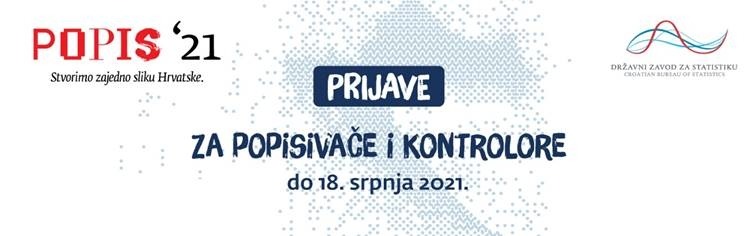 Produžen rok za prijave popisivača i kontrolora