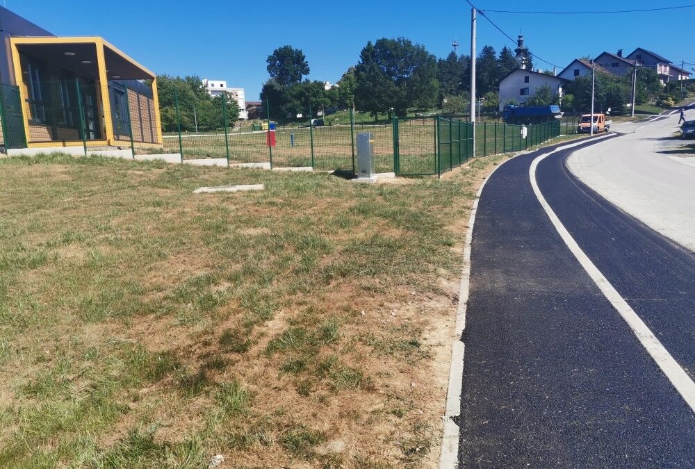 Završen nogostup prema novom dječjem vrtiću