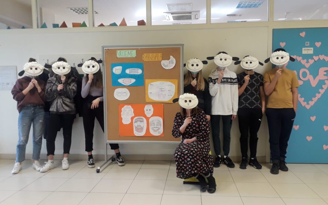 Projekt gimnazijalaca „Život je maskenbal”