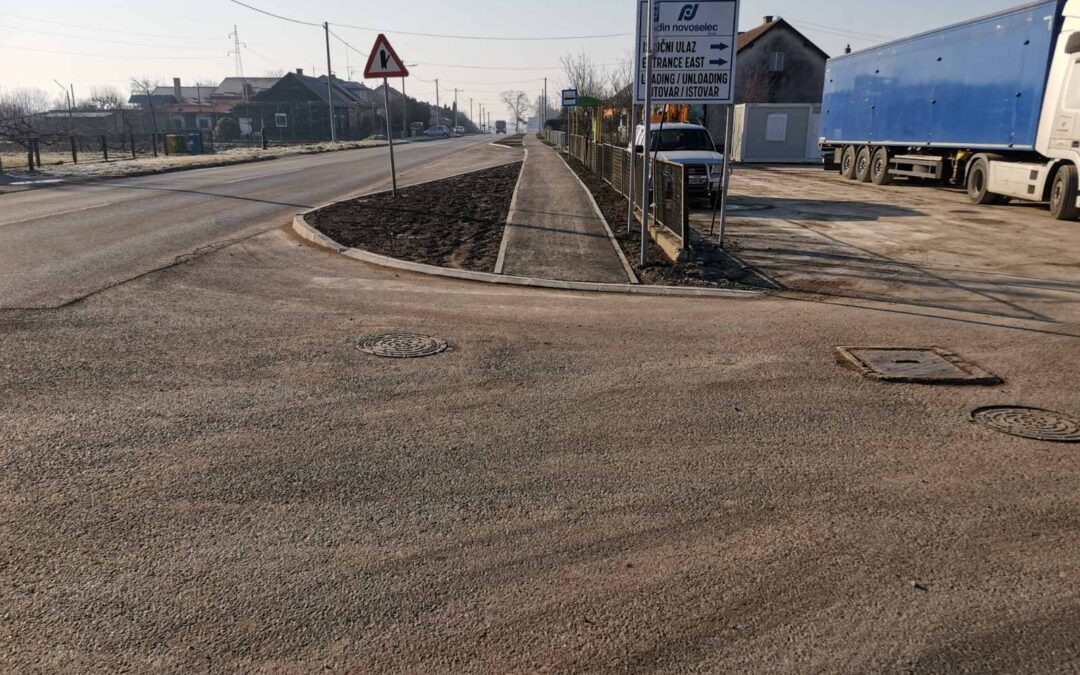 Završeni radovi na izvanrednom održavanju kanalizacije u Moslavačkoj ulici u Novoselcu