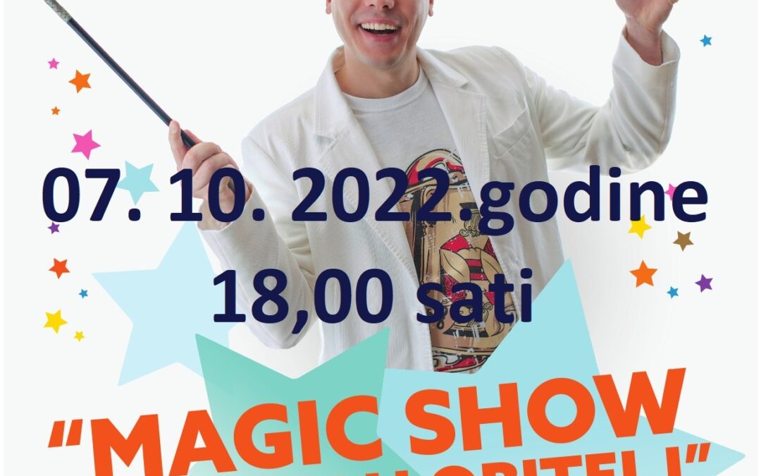 Besplatna predstava Luke Vidovića u povodu Dječjeg tjedna