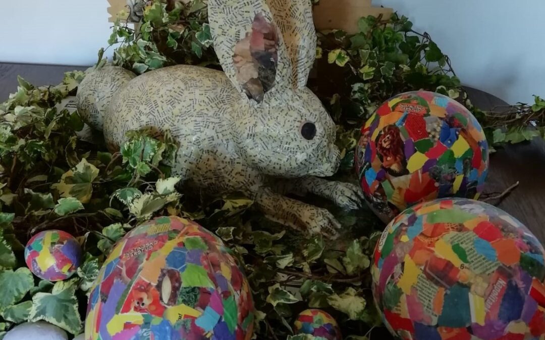 USKRSNA IZLOŽBA UDRUGE ŽENSKE RUKE I POTRAGA ZA ČOKOLADNIM JAJIMA