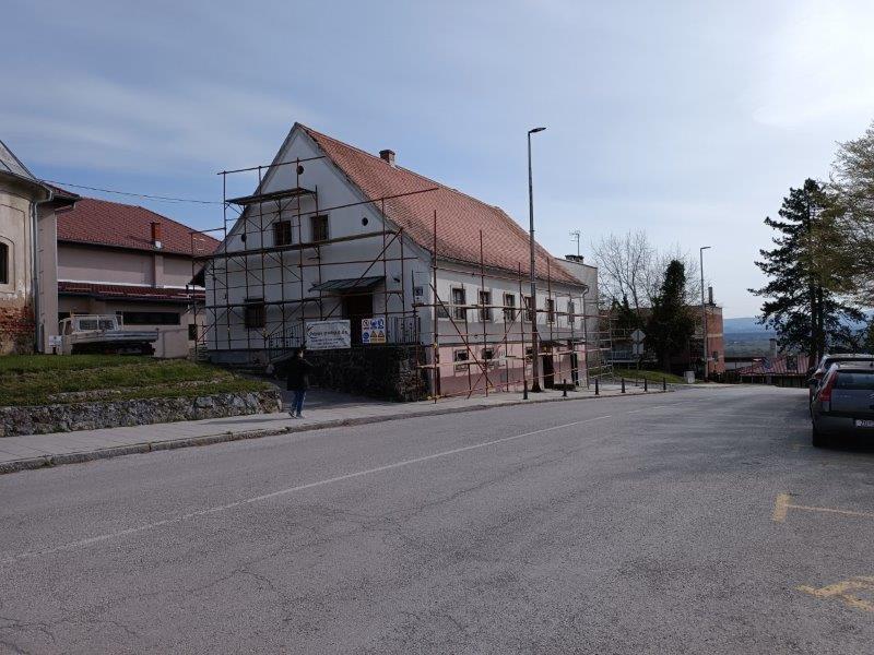 ZAPOČELA OBNOVA ZGRADE GALERIJE U KRIŽU