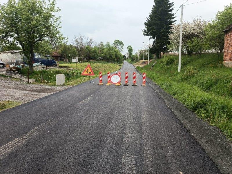 Asfaltira se 2,5 km nove županijske ceste kroz Općinu Križ