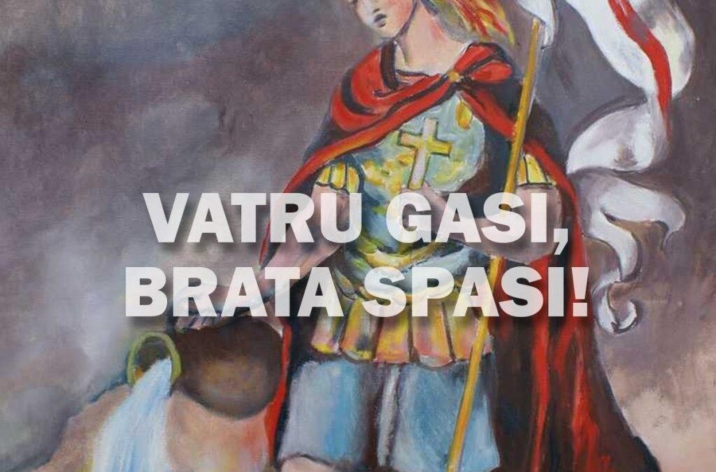 Čestitamo svim vatrogaskinjama i vatrogascima njihov dan, blagdan Svetog Florijana