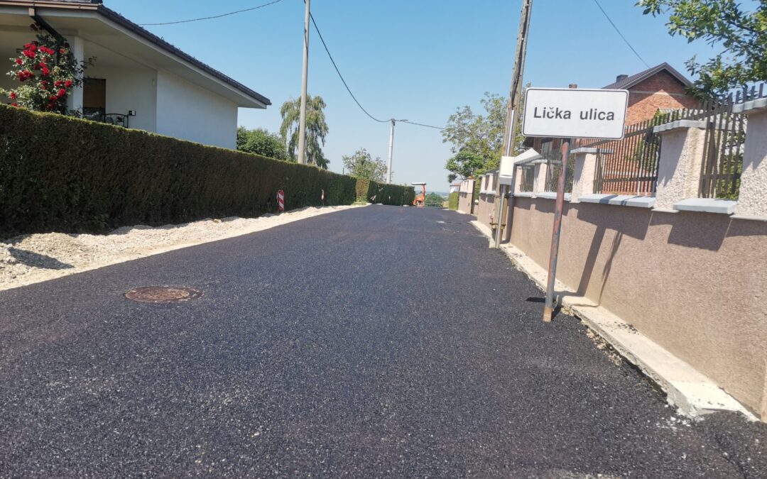 ZATVORENA LIČKA ULICA U KRIŽU ZBOG RADOVA NA VODOOPSKRBNOM SUSTAVU