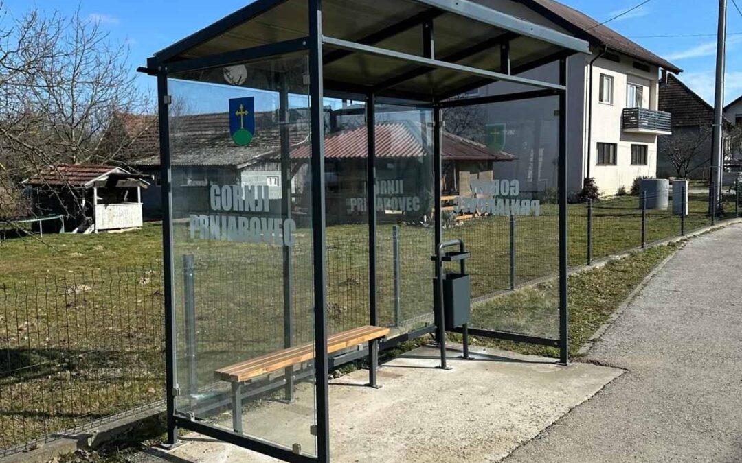 Nove moderne autobusne stanice postavljene na još četiri lokacije u Općini Križ