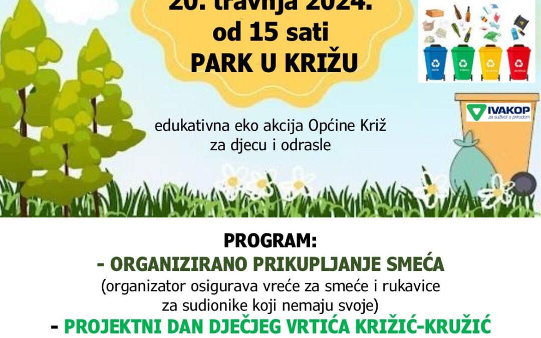 ZELENA ČISTKA POVODOM DANA PLANETA ZEMLJE