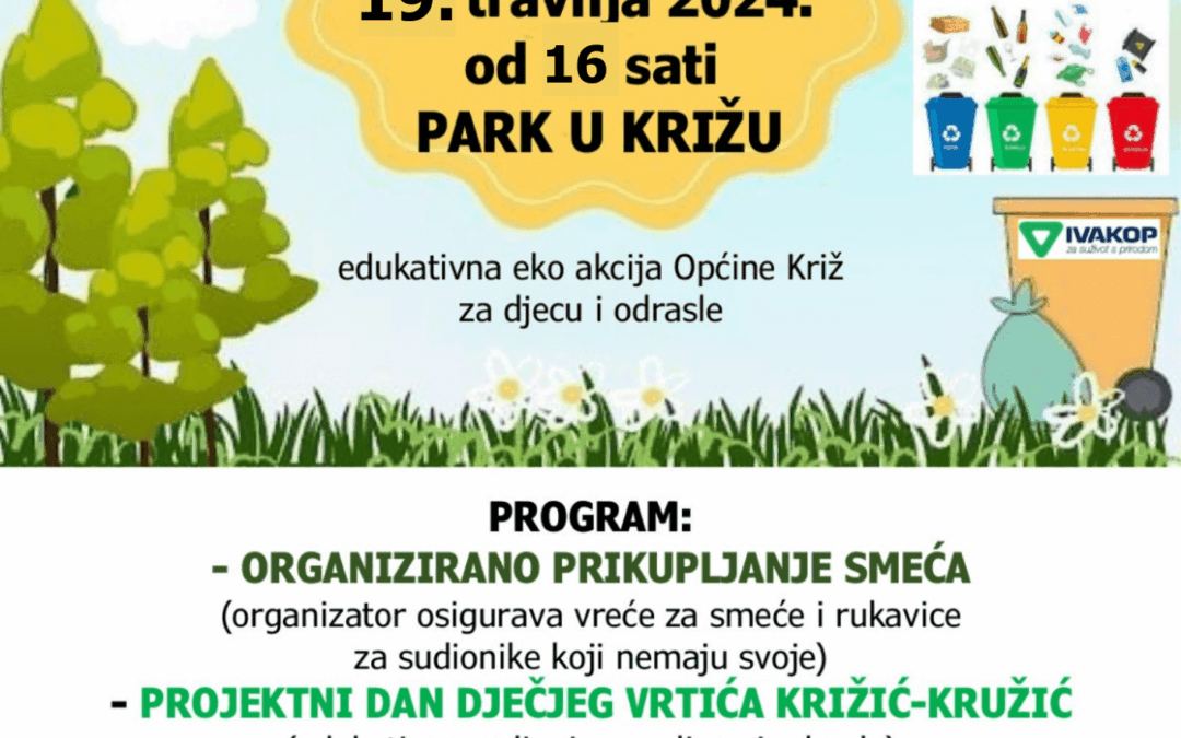 ‼️ VAŽNA OBAVIJEST ‼️ ZELENA ČISTKA SE ODRŽAVA DAN RANIJE!!!