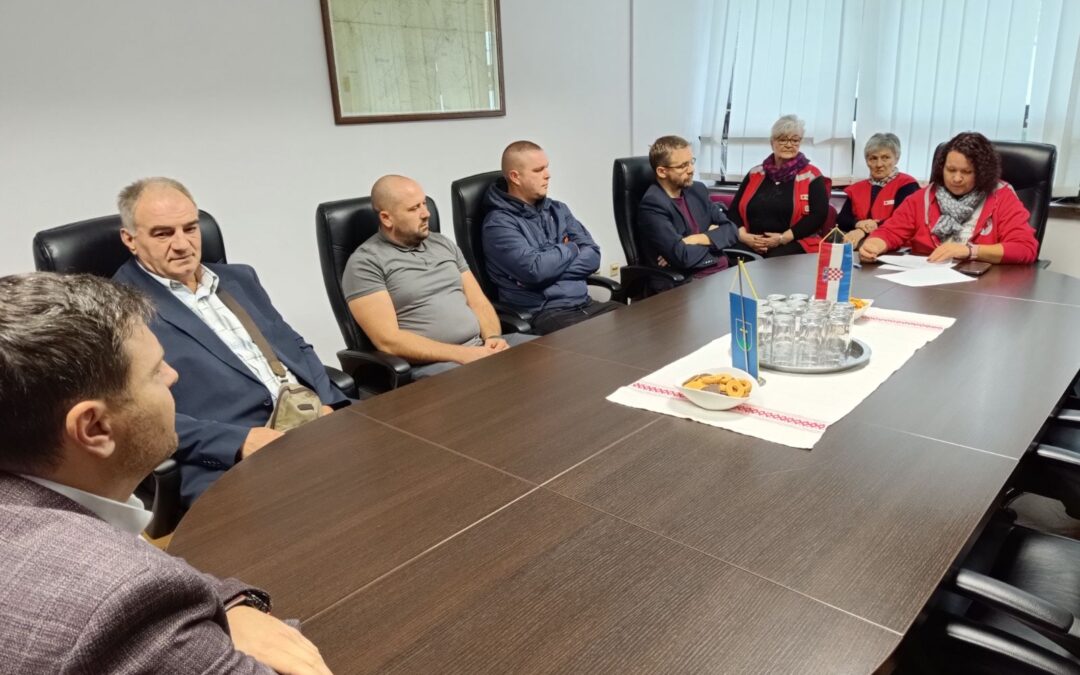 Kriški darivatelji krvi na prijemu kod Načelnika