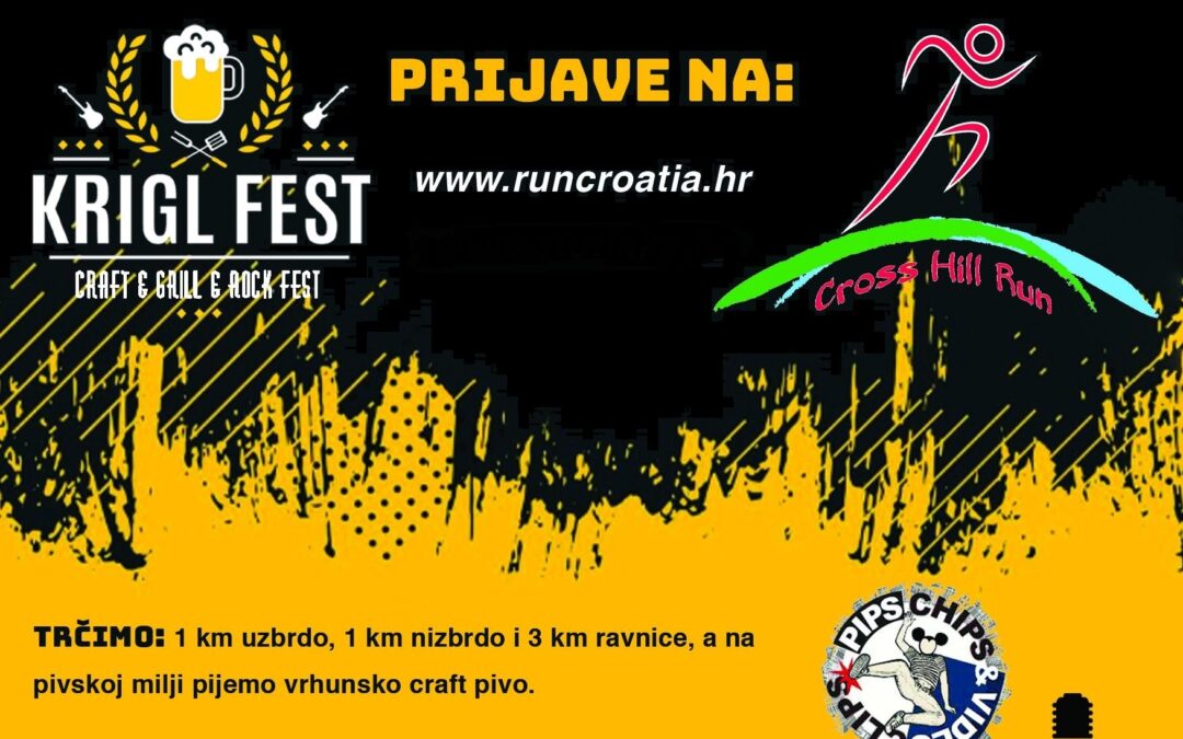 PRIJAVI SE NA 6. UTRKU CROSS HILL RUN KRIŽ, DOBRA ZABAVA ZAGARANTIRANA!