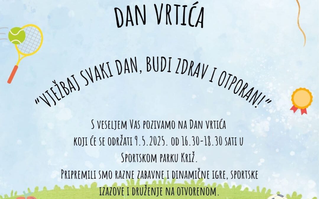 „Vježbaj svaki dan, budi zdrav i otporan!“