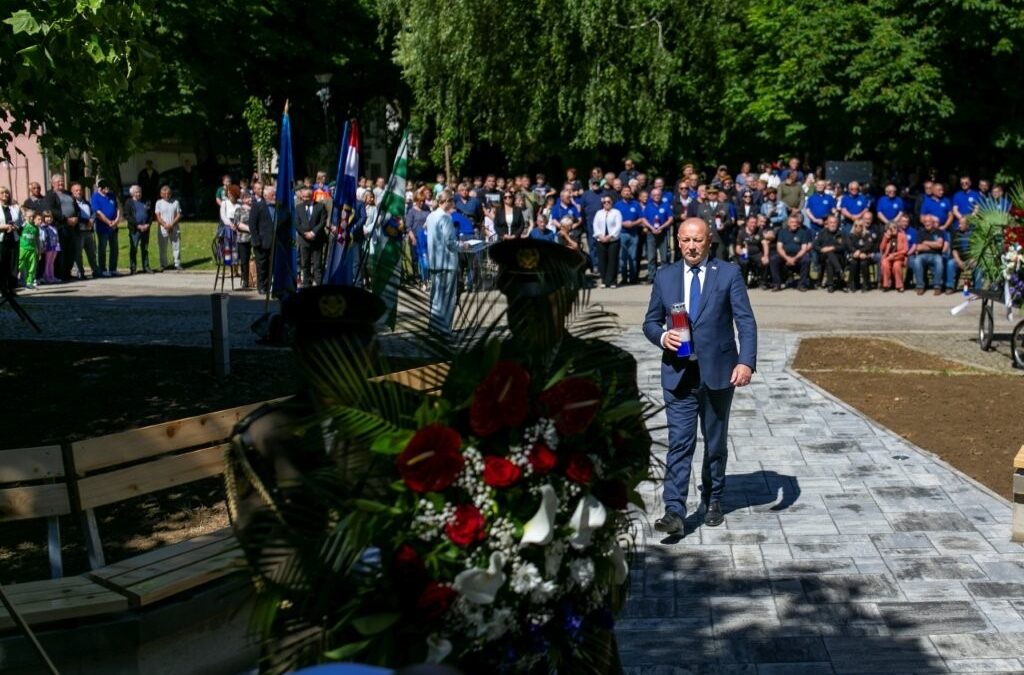 Obilježen blagdan Dan državnosti i završetak izgradnje Spomen obilježja hrvatskim braniteljima iz Domovinskog rata