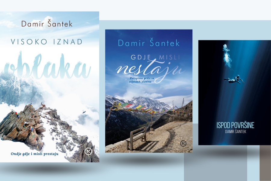 DAMIR ŠANTEK – PUTOPISNO PREDAVANJE U MJESECU HRVATSKE KNJIGE