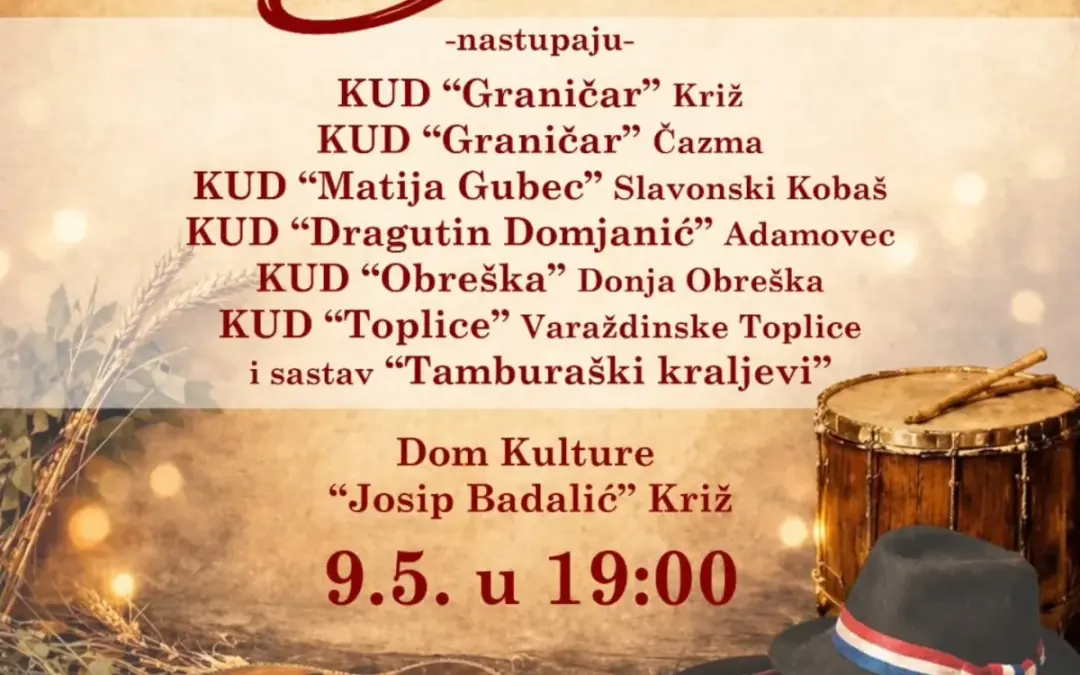 TAMBURA&Scaron;KA VEČER &ndash; &ldquo;GRANIČAR SVIRA SRCEM&rdquo;