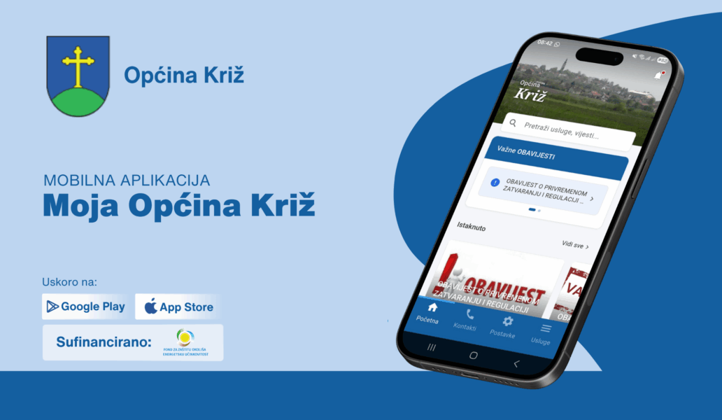 Moja Općina Križ - mobilna aplikacija