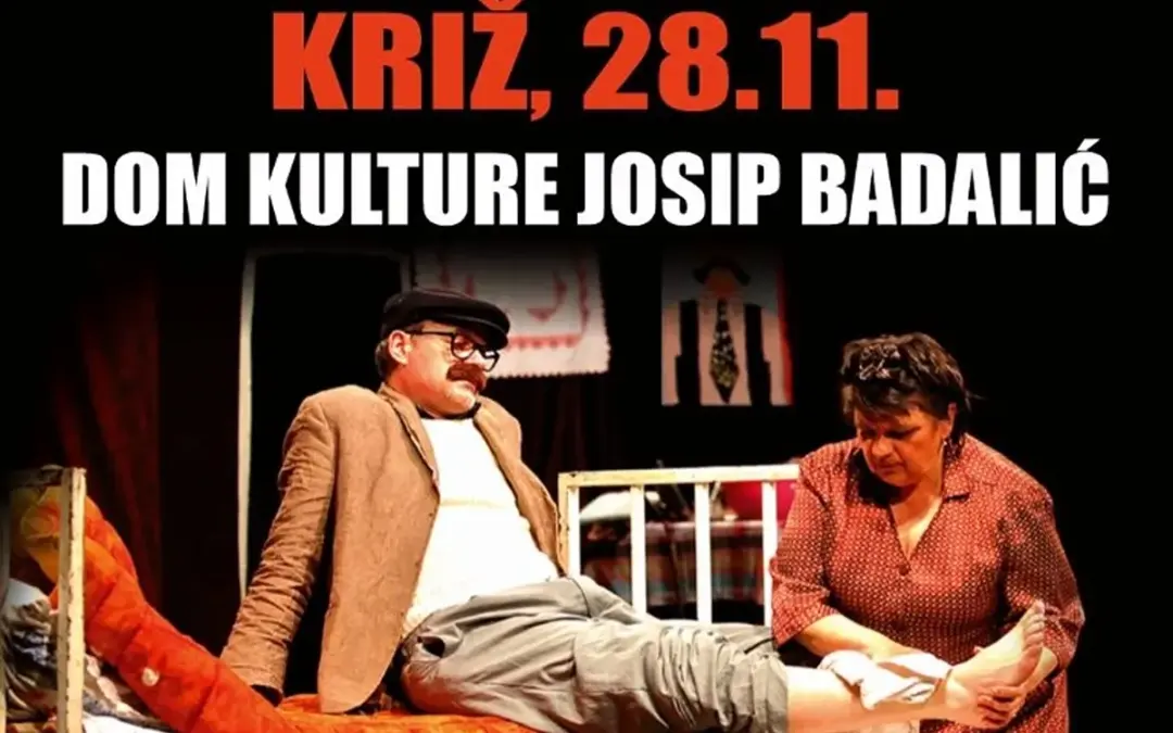 HIT KOMEDIJA – CRNOGORAC U KREVETU 28. STUDENOG 2026. U KRIŽU