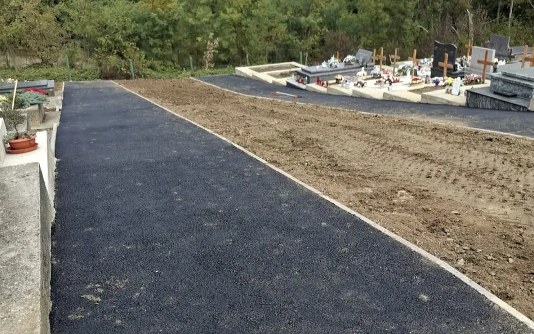 NASTAVLJA SE UREĐENJE CENTRALNOG GROBLJA U KRIŽU
